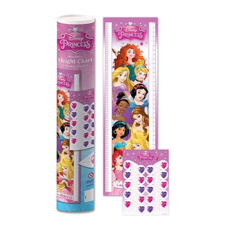 Disney Princess 1.6m Height Chart & Marker Stickers £3.99